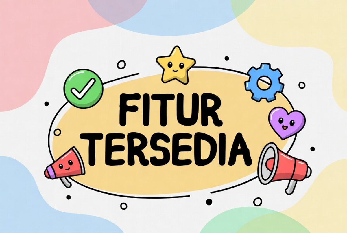 Ilustrasi fitur tersedia SaktiChat